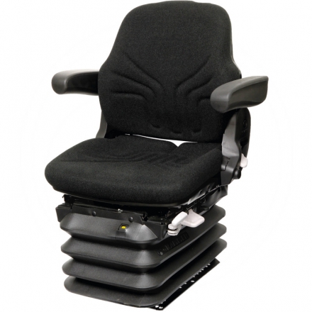 Siedzenie MSG 95G / 721 czarne obicie materiałowe