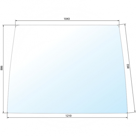 Szyba przednia | 3233045R2