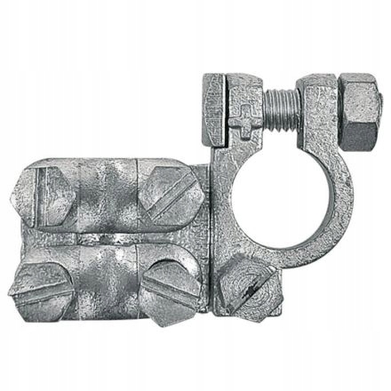 Klema akumulatora z przyłączem do alternatora