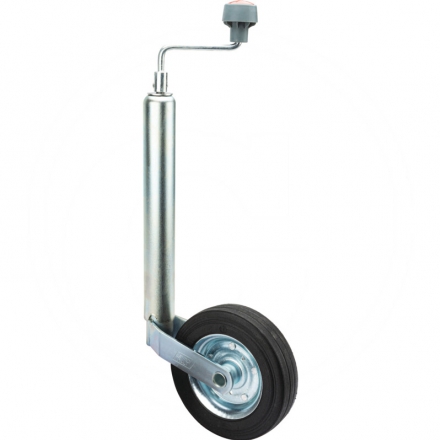 Koło podporowe gumowe z felgą stalową, ocynkowane | 4802819X, 230.00021, FC242S