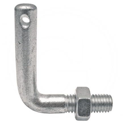 Łączka rurowa czop z gwintem z końcówką 