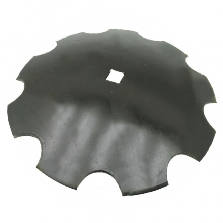 Talerz brony talerzowej uzębiony