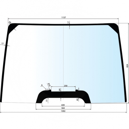 Szyba przednia | 87304257