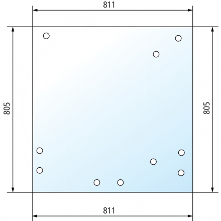 Szyba tylna | 7700681720