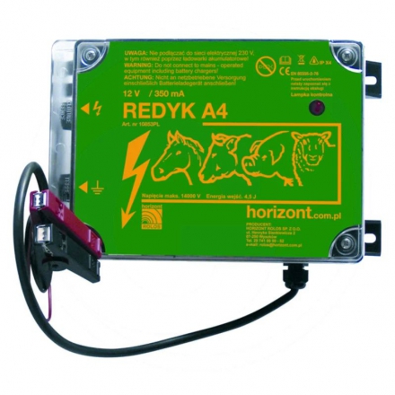 Elektryzator REDYK A4 - 4,5/3,1J 12V | 10853PL