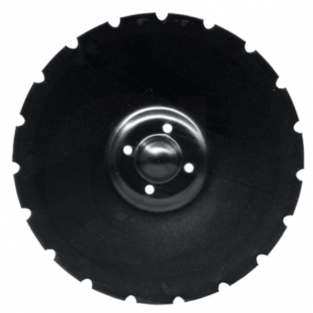 Talerz brony delikatnie uzębiony | 466947