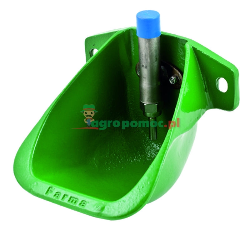 AGTECH Poidło miskowe żeliwne z zaworem dzielonym dla tuczników | 2308 FA