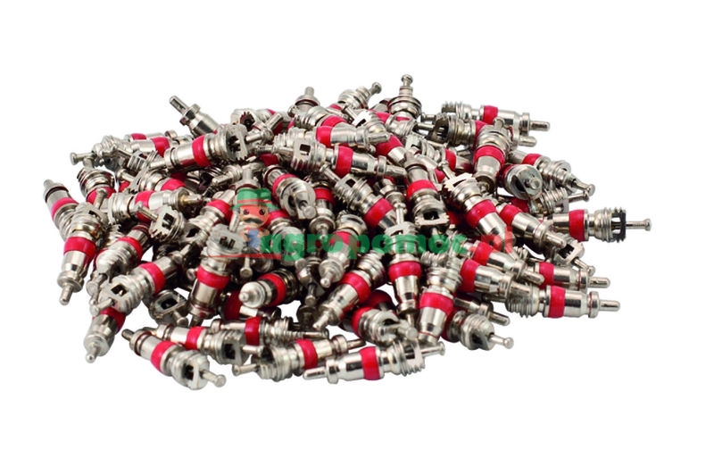 AGTECH Wkład zaworu dętki krótki pakowany po 100 szt. | WZDK 45