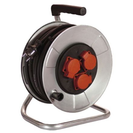 Bęben z kablem, metalowy