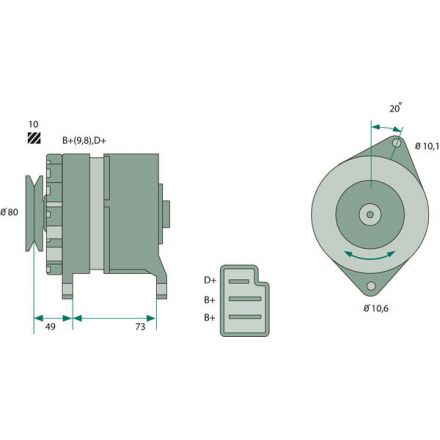 Bosch Generator | 5101645