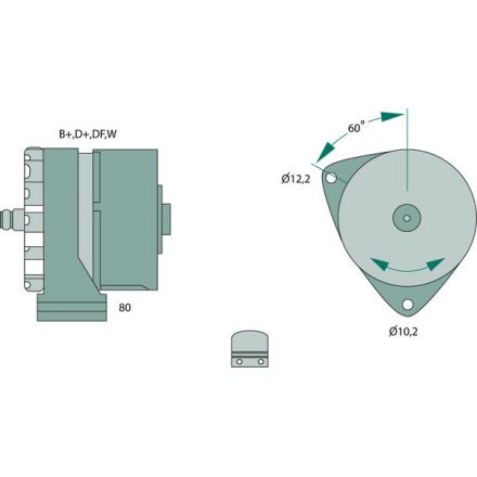 Bosch Generator | 51 26101 9101, 51 26101 7101,