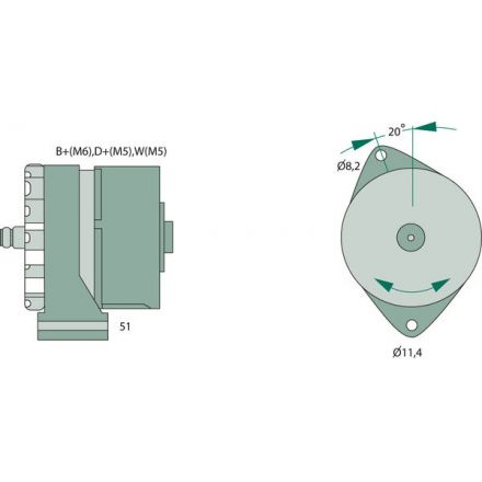 Bosch Generator | 1505107, 8113908