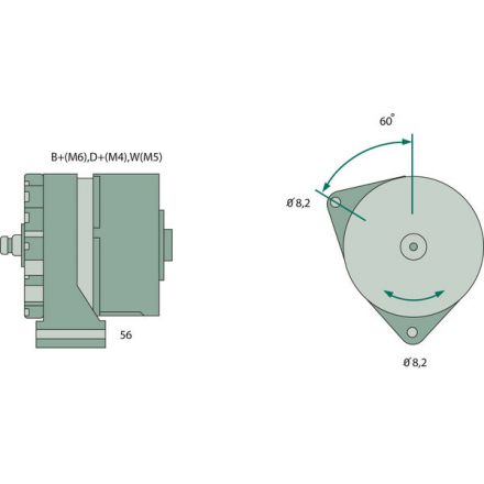 Bosch Generator | 1172857