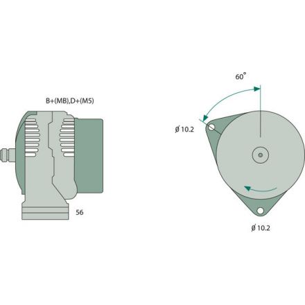 Bosch Generator | AL111676, AL114093