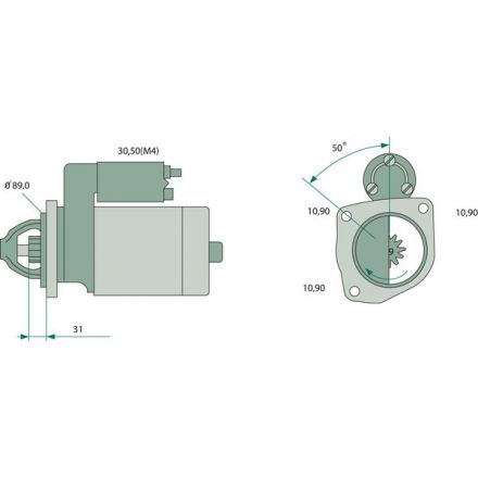 Bosch Rozrusznik | 01163758