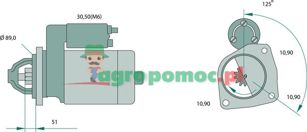 Bosch Rozrusznik | 004 151 8401, 005 151 2001, 005 151 2201, 006 151 2201, 006 151 2203, 004 151 6201