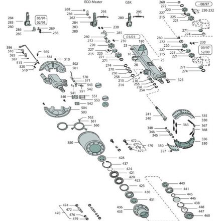 BPW Sprężyna naciągowa