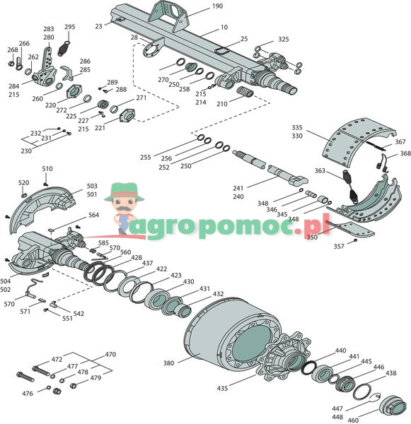 BPW Uszczelka - zabezp. przed zanieczyszczeniem zgrubnym