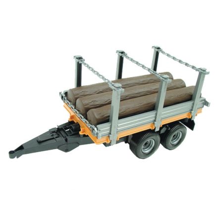 Bruder Przyczepa dwuosiowa do transportu drewna