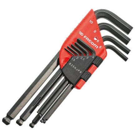 FACOM Klucz trzpieniowy sześciokątny - zestaw | 83SH.JP9