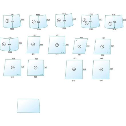 Fritzmeyer Szyba boczna | 141811