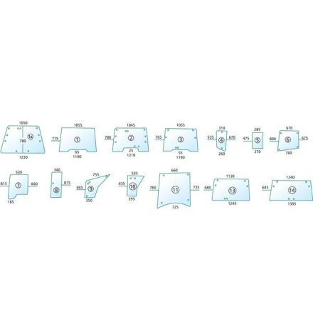 Fritzmeyer Szyba drzwi | 1332485C1