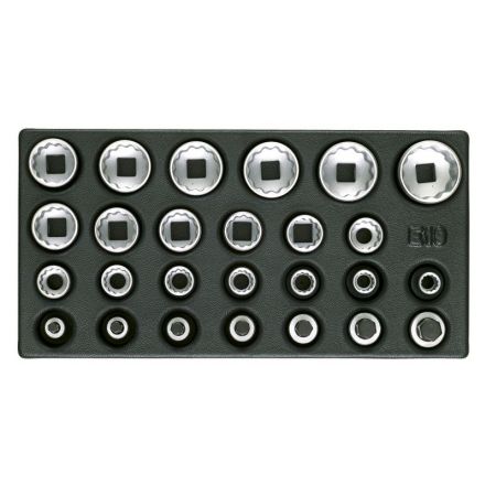 GEDORE Nasadki do kluczy nasadowych UD 1/2" | 1500 ES-D 19