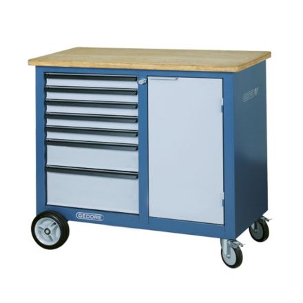 GEDORE Stół warsztatowy na kołach, szeroki 1504 XL | 1504 XL
