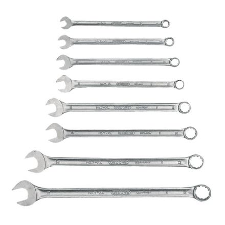 GEDORE Zestaw kluczy oczkowo-płaskich | 7 XL 080