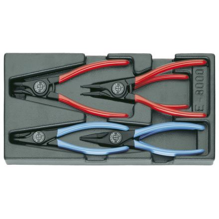 GEDORE Zestaw szczypiec do pierścieni osadczych | 1500 ES-8000