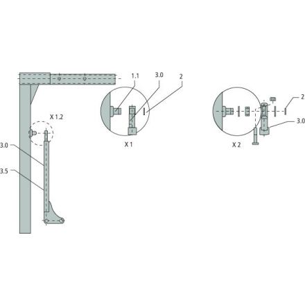 JOST Pierścień zabezpieczający