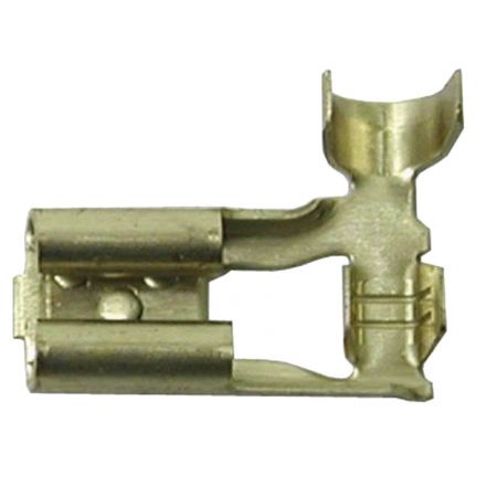 Końcówka płaska przewodu, mufa