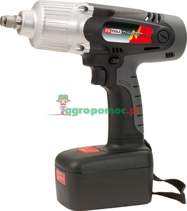 KS Tools 1/2'' Akku-Schlag-Schrauber mit Drehmomentvorwahl, 539Nm, 1.800U/min. 18V