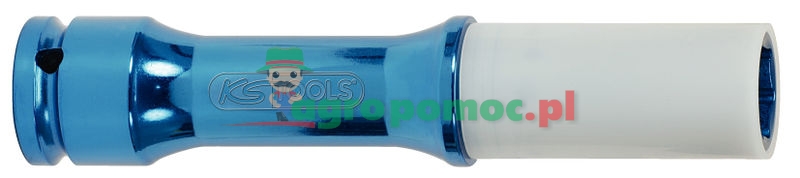 KS Tools 1/2" Alu-Felgen Kraft-Stecknuss, extra lang, 17mm