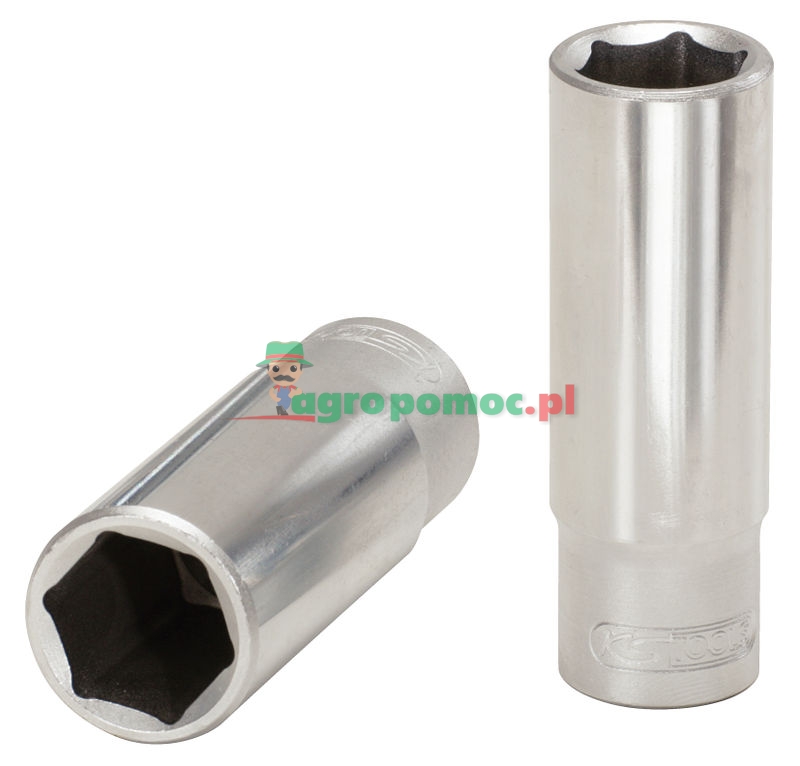 KS Tools 1/2" CLASSIC Sechskant-Stecknuss, lang, 13mm