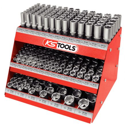 KS Tools 1/2" SUPERLOCK Stecknuss-Display, 311-tlg.