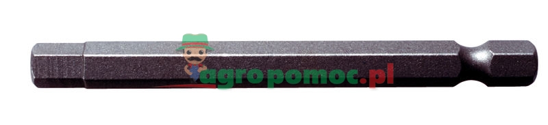 KS Tools 1/4" CLASSIC Bit für Innensechskant-Schrauben, 75mm, 3mm