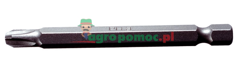 KS Tools 1/4" CLASSIC Bit für Kreuzschlitz-Schrauben PH, 75mm, PH1, 5er Pack