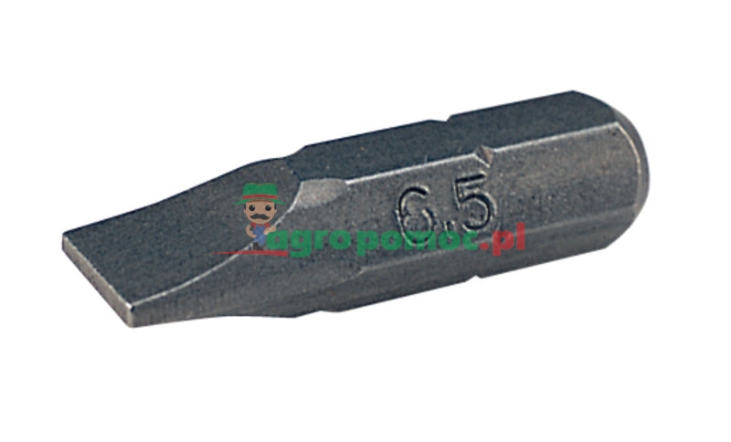 KS Tools 1/4" CLASSIC Bit für Schlitz-Schrauben, 25mm, 4mm, 5er Pack