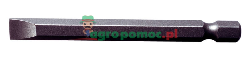 KS Tools 1/4" CLASSIC Bit für Schlitz-Schrauben, 75mm, 6mm, 5er Pack