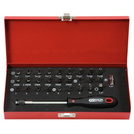 KS Tools 1/4" CLASSIC Bit-Satz, 29-tlg.