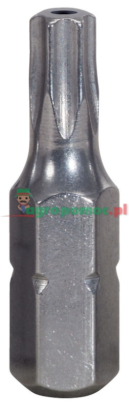 KS Tools 1/4" INOXplus® Bit für TX-Schrauben mit Stirnlochbohrung, 25mm, TB20