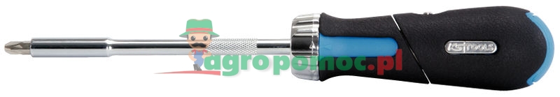 KS Tools 1/4" Revolver-Ratschen-Bit-Schraubendreher, 7-tlg.