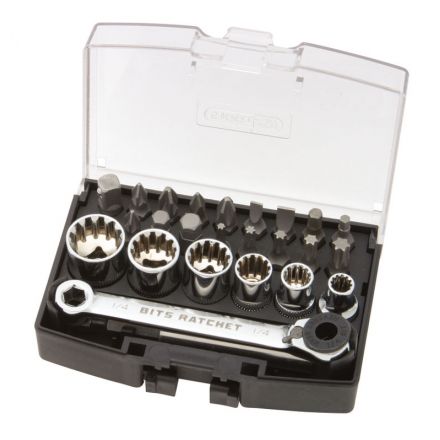 KS Tools 1/4" TRIPLEplus® Bit-Satz, 25-tlg.