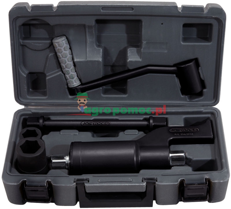 KS Tools 1" Universal-Kraftvervielfältiger-Satz, 5-tlg., 30+33mm