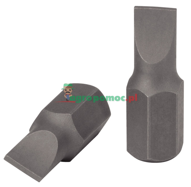 KS Tools 10mm CLASSIC Bit für Schlitz-Schrauben, L=30mm, 8mm