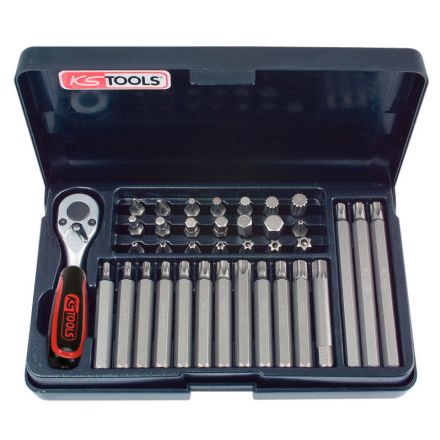 KS Tools 10mm CLASSIC Bit-Satz, 37-tlg.
