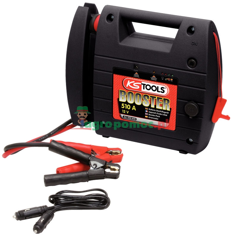 KS Tools 12 V Batterie-Booster-mobiles Starthilfegerät 510 A