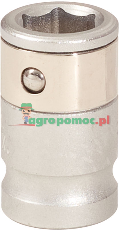 KS Tools 3/8" Bit-Adapter-Stecknuss mit Spannring, für Bits 10mm