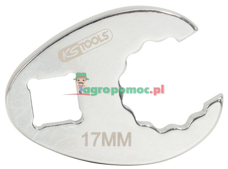KS Tools 3/8" CHROMEplus® Zwölfkant-Einsteck-Maulschlüssel, 10mm